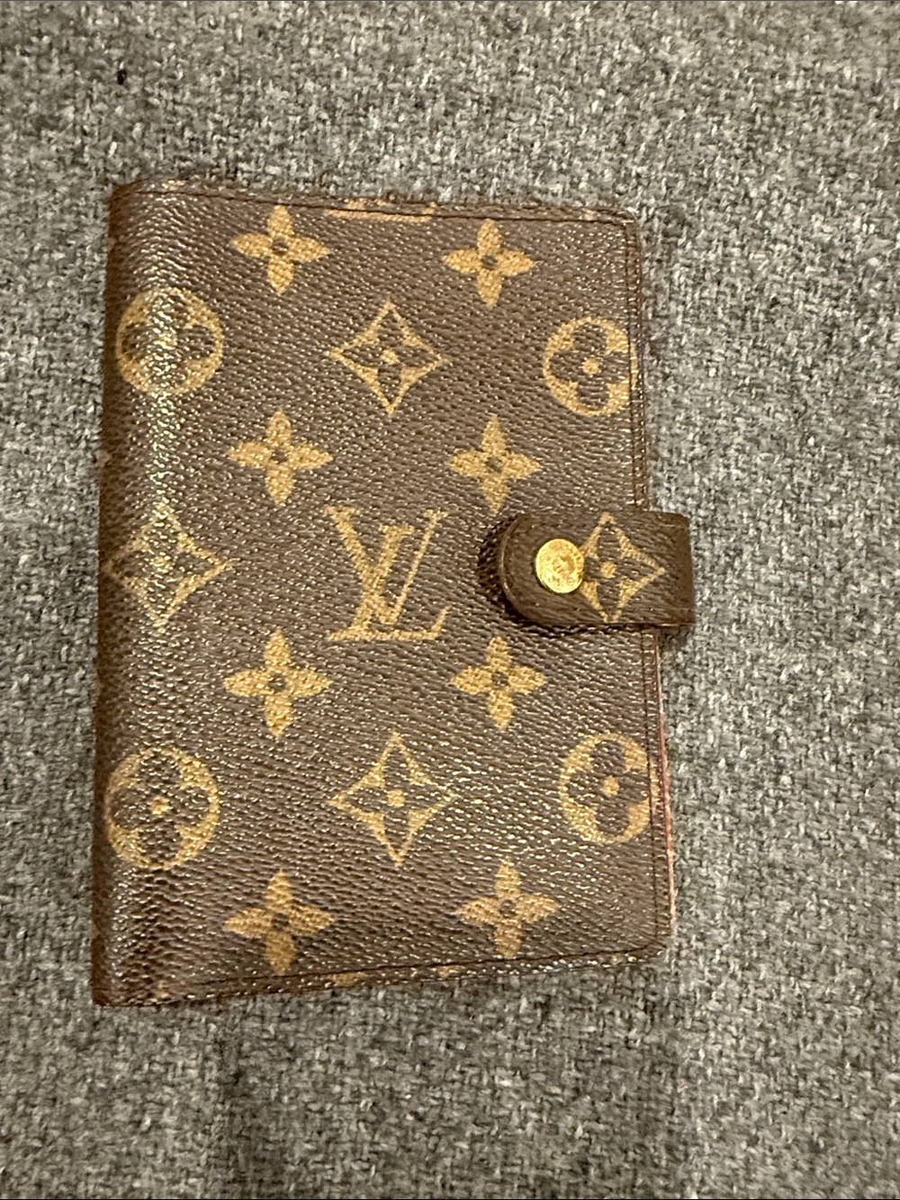 Louis Vuitton Brown Monogram Canvas Agenda Cover PM